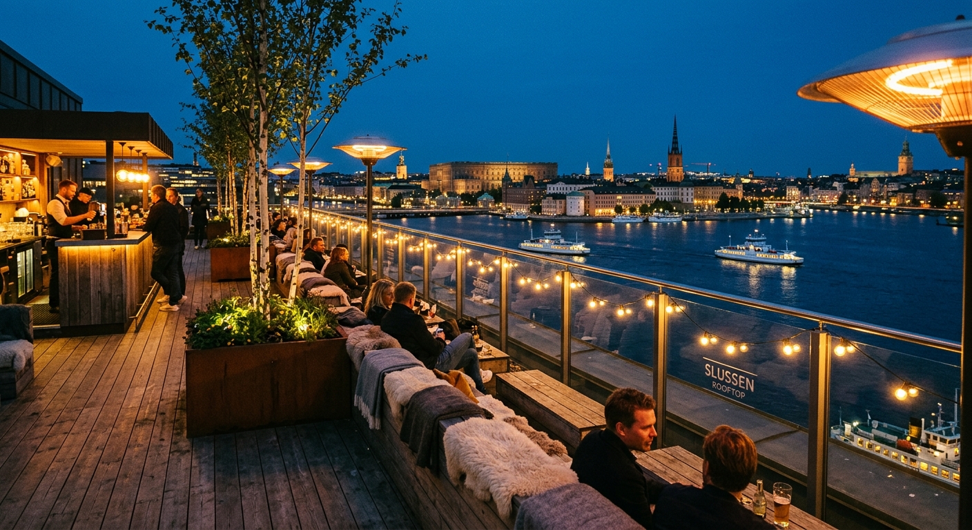 Takterrassen vid Slussen